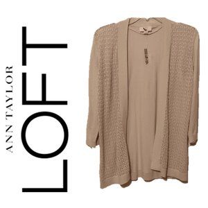 🌸 NWT ANN TAYLOR LOFT LEIGHTWEIGHT KNIT CARDIGAN